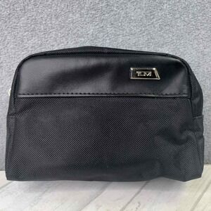 Tumi For Delta Small Black‎ Amenity Kit Toiletry Bag Case ONLY Travel Fly Delta